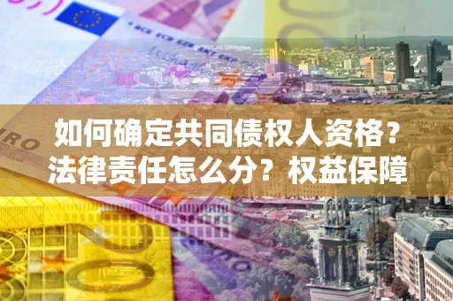 北京如何确定共同债权人资格？法律责任怎么分？权益保障技巧揭秘！