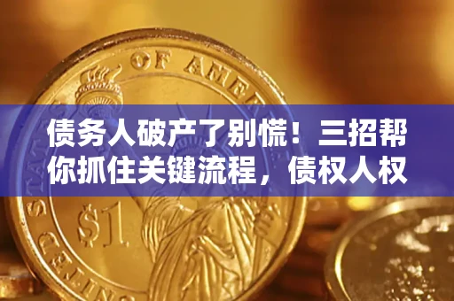 北京债务人破产了别慌！三招帮你抓住关键流程，债权人权益不再缩水