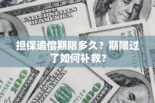 北京担保追偿期限多久？期限过了如何补救？