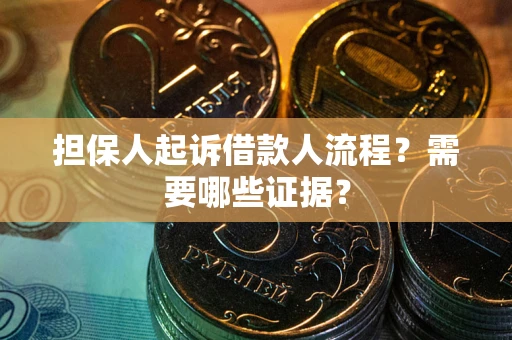 北京担保人起诉借款人流程？需要哪些证据？