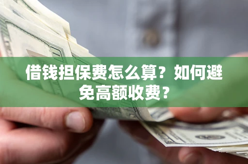北京借钱担保费怎么算？如何避免高额收费？