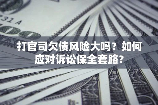 北京打官司欠债风险大吗？如何应对诉讼保全套路？