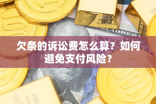北京欠条的诉讼费怎么算？如何避免支付风险？