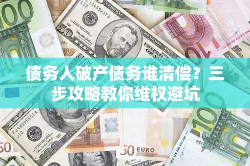 北京债务人破产债务谁清偿？三步攻略教你维权避坑